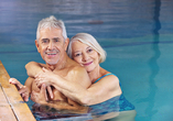 Tauchen Sie gemeinsam ein in wohltuende Entspannung in der KissSalis Therme.