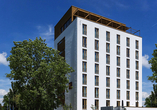 Moderne Architektur am Bodensee: das Hotel K99