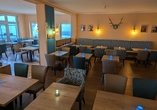 Lassen Sie sich im Restaurant kulinarisch verwöhnen.