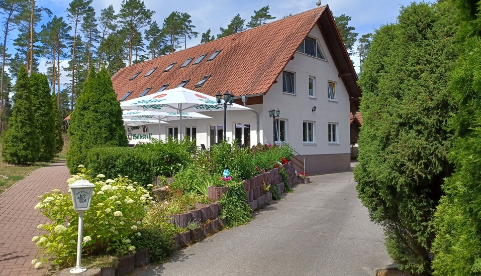 Außenansicht des Hotels Haus Waldesruh 