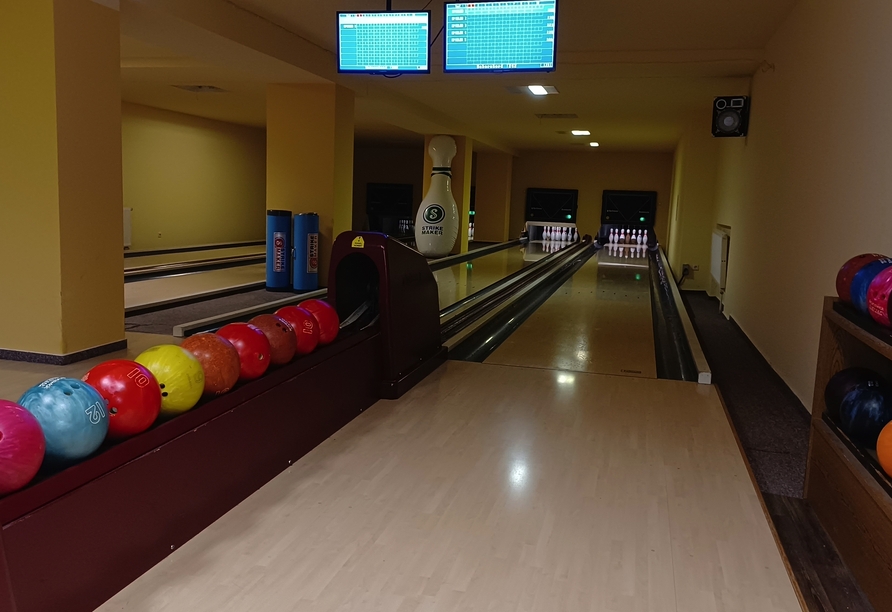 Viel Erfolg beim Bowling!
