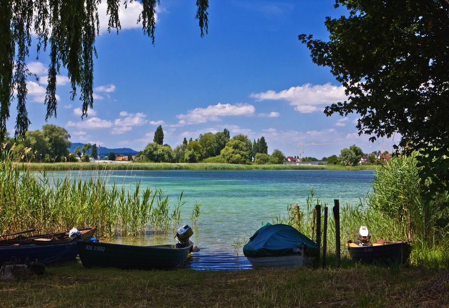 UNESCO-Welterbe mitten im See – die Insel Reichenau ist ein fabelhaftes Ausflugsziel.