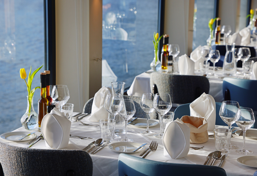 Restaurant an Bord von Lisabelle