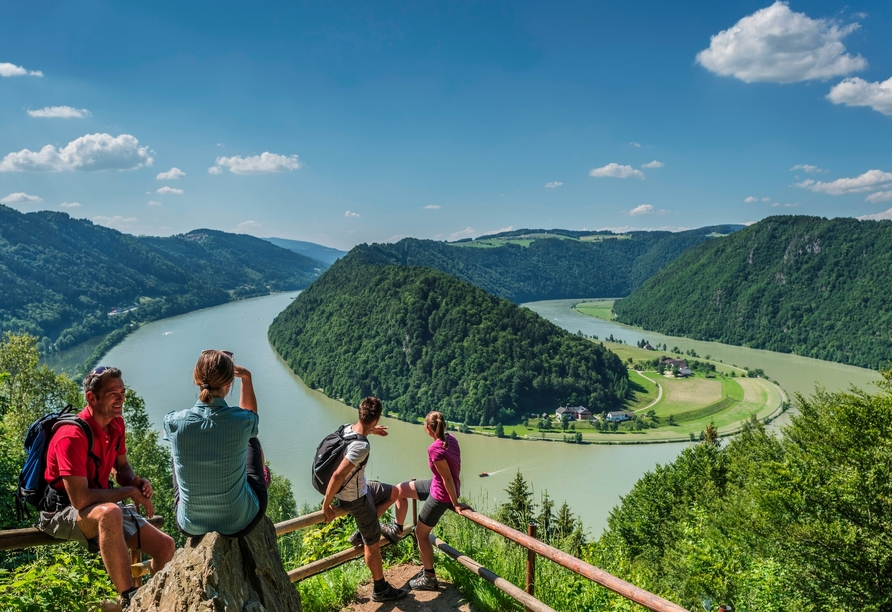 Blick auf die Schlögener Schlinge