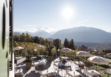 Panorama-Terrasse des Hotels