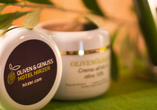 Im Hotel bekommen Sie alles, was die Olive zu bieten hat: Olivenöl, Kosmetik und vieles mehr.