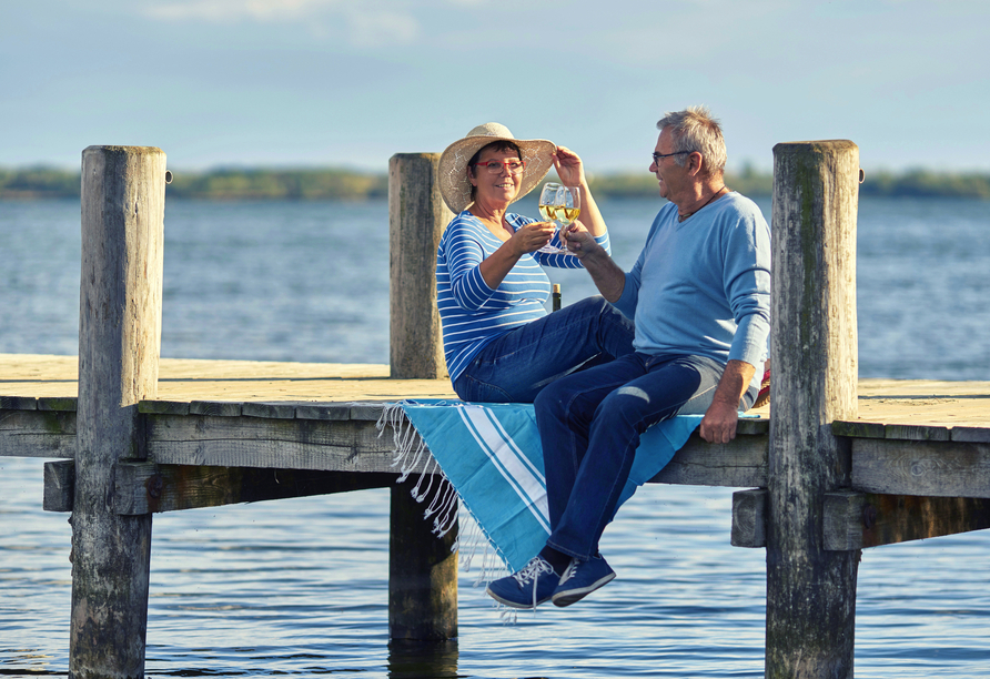 Genießen Sie Ihre Auszeit direkt am See.