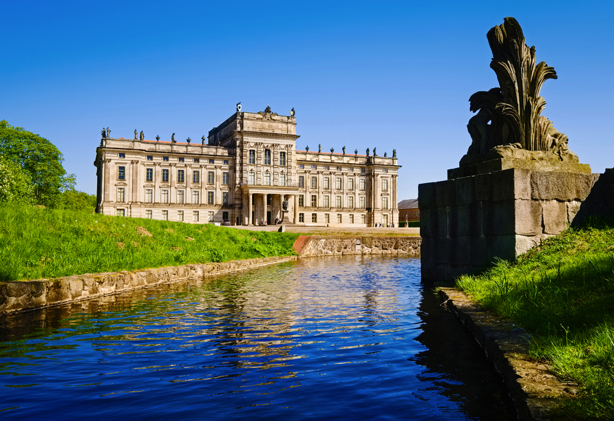 Das Schloss Ludwigslust eignet sich wunderbar für einen Ausflug.