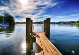 Erleben Sie die Idylle der Mecklenburgischen Seenplatte wie hier in Malchow.