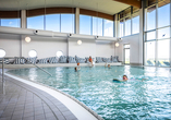 Erholung pur erwartet Sie im Hallenbad.