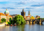 Genießen Sie abwechslungsreiche Urlaubstage in Prag.