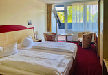 Beispiel für ein Doppelzimmer mit Balkon