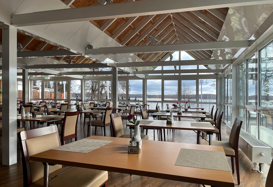 Lassen Sie sich im Restaurant des Hotels kulinarisch verwöhnen.