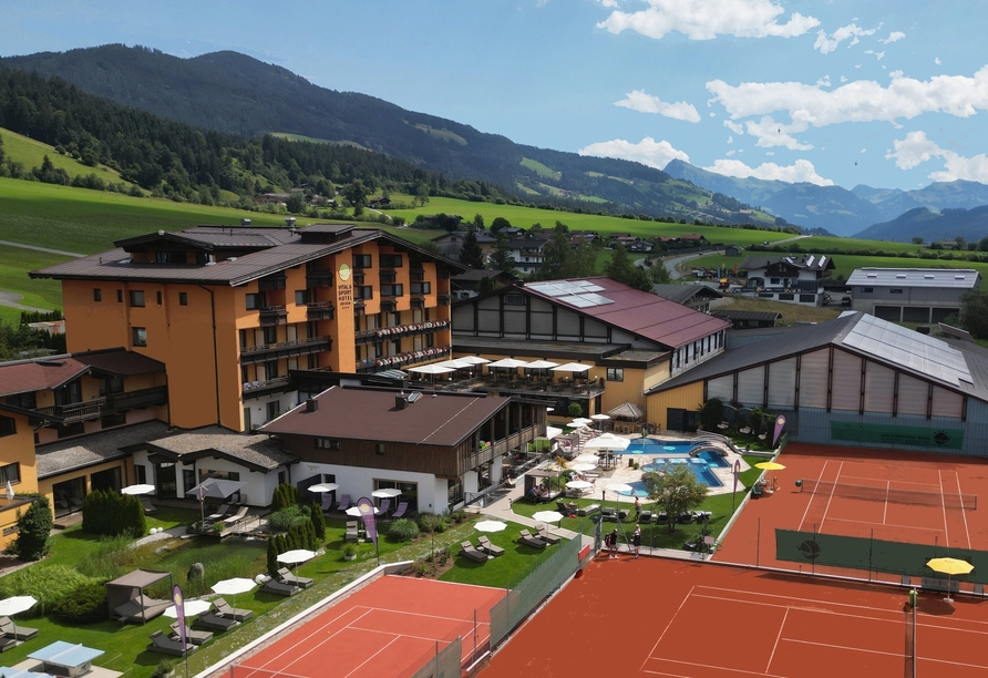 Herzlich willkommen im Vital & Sporthotel Brixen in den Kitzbüheler Alpen!