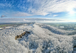 Das Weserbergland zeigt sich im Winter von seiner schönsten Seite.
