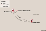 Reisezielkarte