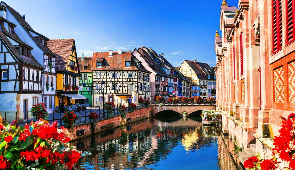 Romantisches Colmar: Wo Weingenuss und Fachwerkkunst aufeinandertreffen.
