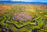 Ein Blick von oben: Udines sternförmige Struktur begeistert mit venezianischem Flair.