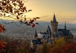 Machen Sie einen Ausflug zum prächtigen Schloss Wernigerode. 
