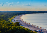 Der lange Sandstrand von Swinemünde gilt als einer der schönsten der gesamten Ostseeküste.