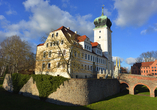 Das Barockschloss Delitzsch lockt mit winterlicher Kulisse und geschichtsträchtiger Atmosphäre.