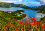 Der prächtige See Lagoa do Fogo wird Sie in seinen Bann ziehen.