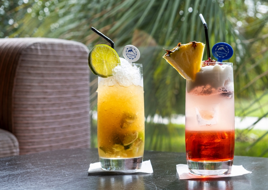 Erfrischende Cocktails sorgen für eine willkommene Abkühlung.