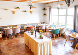 Im Restaurant des Hotels werden Sie kulinarisch verwöhnt.