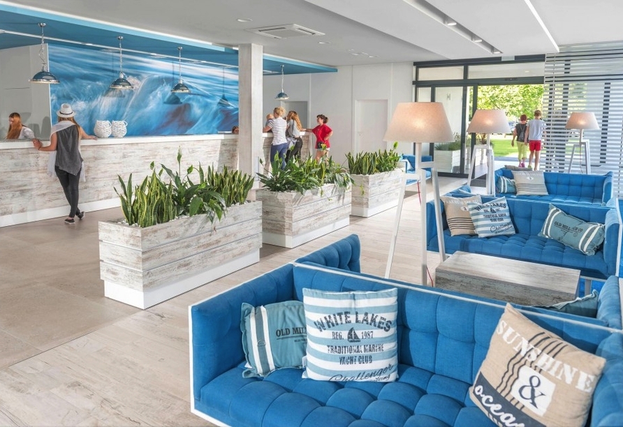 Lobby des Hotels