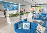 Lobby des Hotels