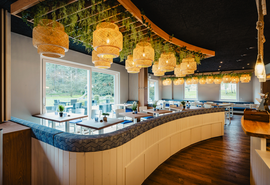 Restaurant des Hotels Mukran in Sassnitz auf Rügen