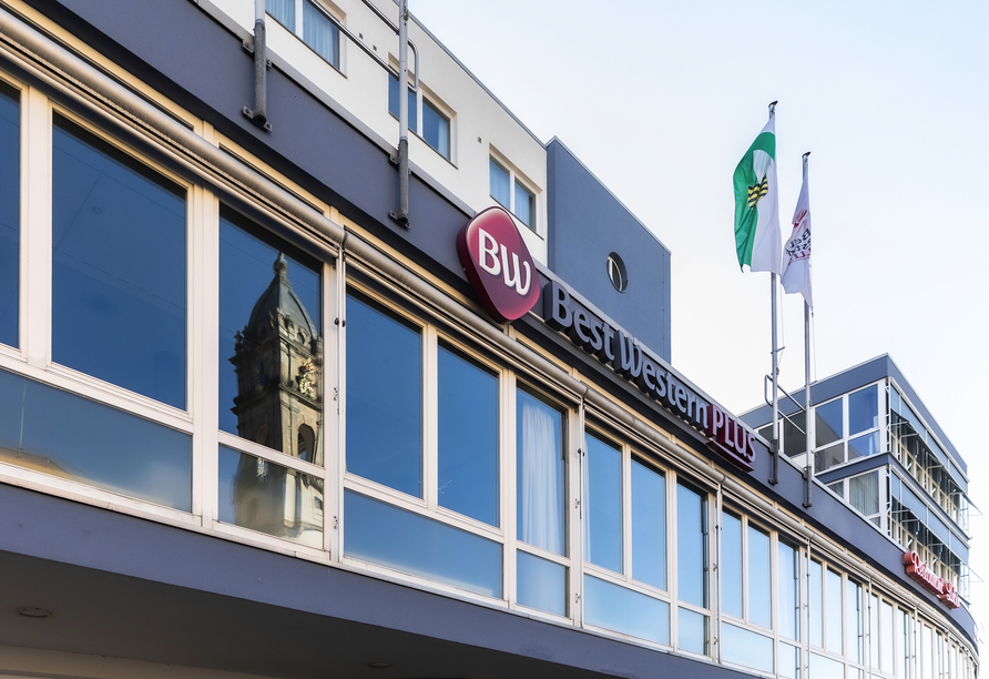 Außenansicht des Best Western Plus Hotels Bautzen