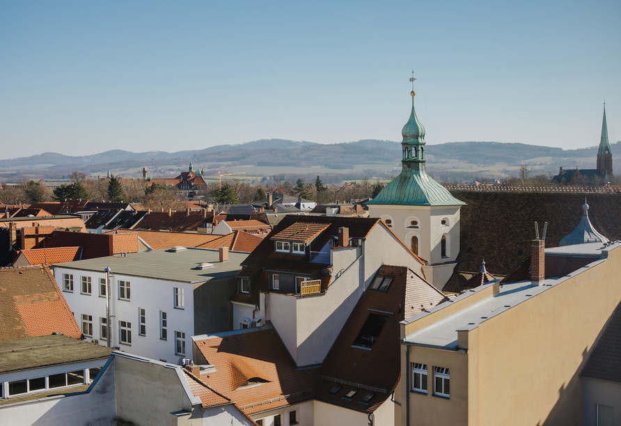 Blick über Bautzen