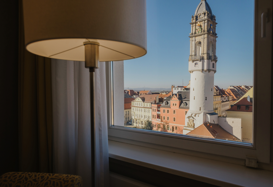 Beispielhafte Aussicht vom Hotel 