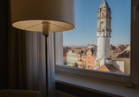 Beispielhafte Aussicht vom Hotel 