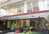 Das Hotel Fellini begrüßt Sie herzlich zu Ihrer Auszeit in Rimini.