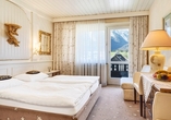Beispiel eines Doppelzimmers im Genuss- und Vitalhotel Moisl