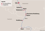 Ihre Reiseroute