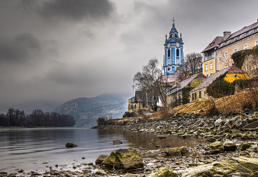 Erleben Sie Dürnstein im Winter.