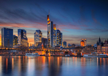 Auch Frankfurt am Main ist ein schönes Ausflugsziel.