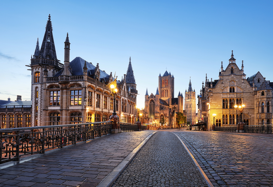 Belgiens historische Stadt Gent