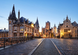 Belgiens historische Stadt Gent