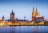 Im winterlichen Köln beginnt und endet Ihre Silvesterreise.