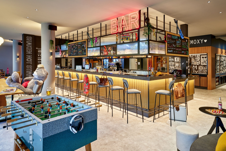 An der Bar können Sie den Tag ausklingen lassen.