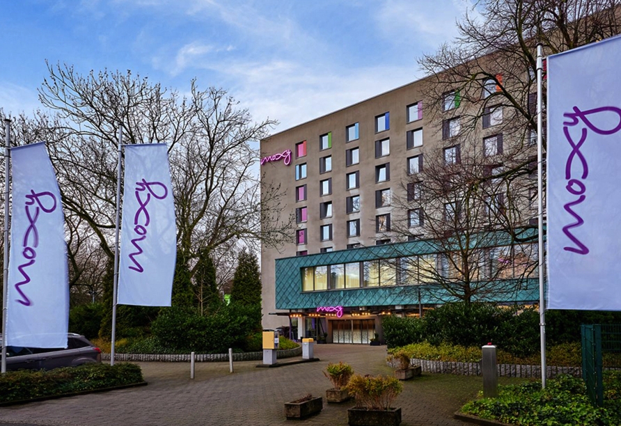 Außenansicht des Hotels Moxy Bochum