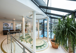Der großzügige Wellnessbereich des AllgäuSternHotels wartet auf Sie.