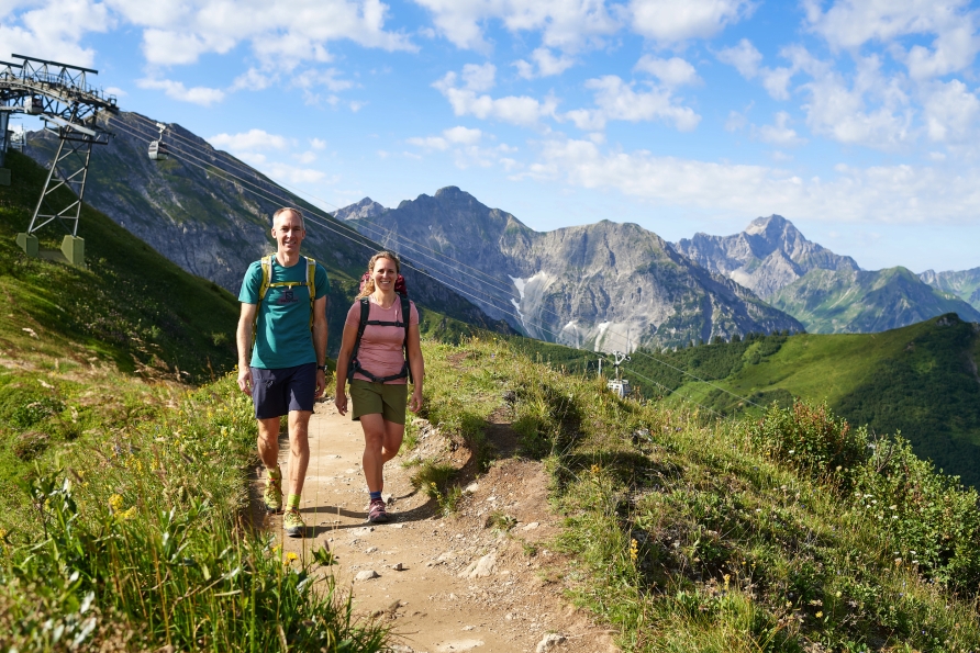 Freuen Sie sich auf ausgiebige Wanderungen in der Region.