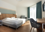 Beispiel eines Doppelzimmers Economy oder Standard