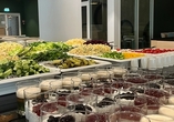 Buffet im Restaurant des Hotels Spark by Hilton Pobierowo