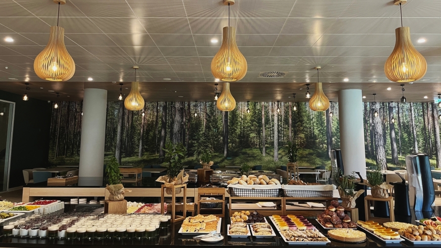 Buffet im Restaurant des Hotels Spark by Hilton Pobierowo